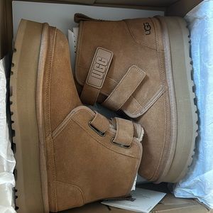 Womens UGG Neumel Platform Chukka Boot - Chestnut Size 6